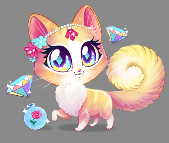 Милая кошечка