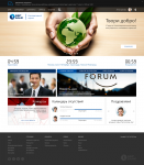 Главная страница корпоративного портала