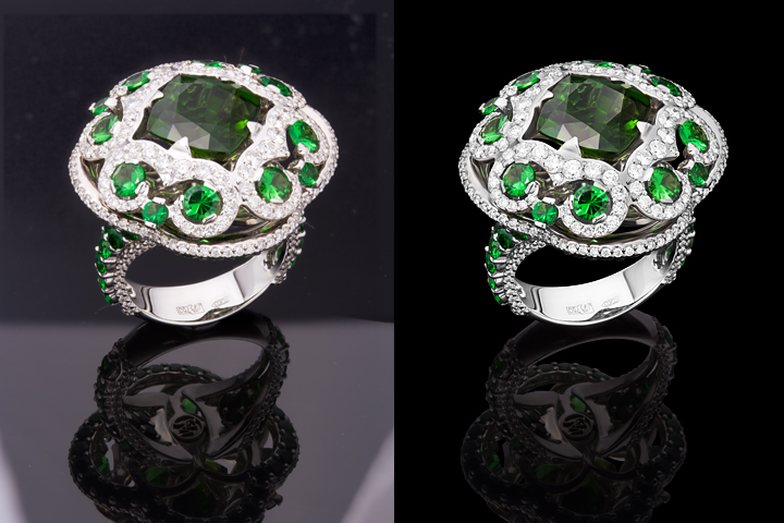 Ретушь фотографий ювелирных изделий