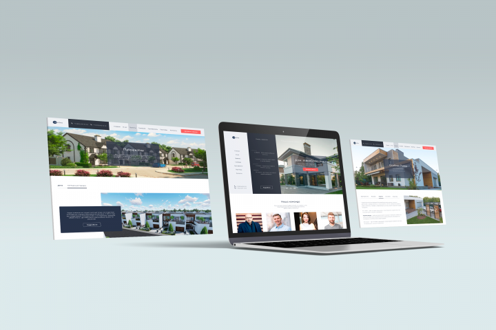 Сайт строительной компании