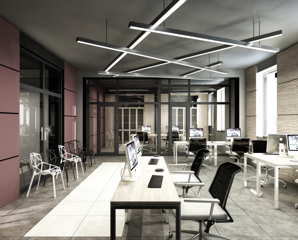 дизайн офиса IT