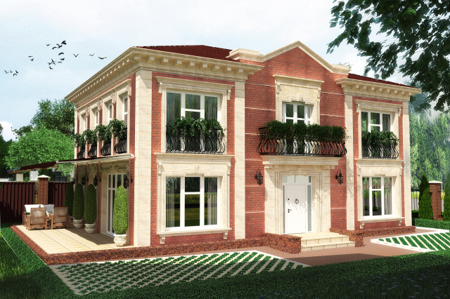 проект коттеджа