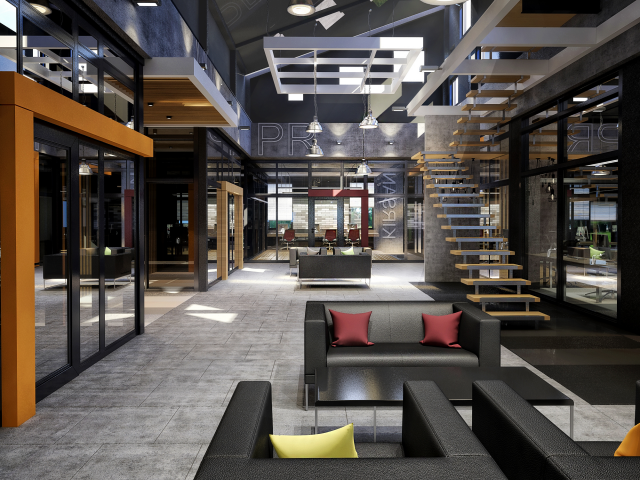 дизайн офиса IT