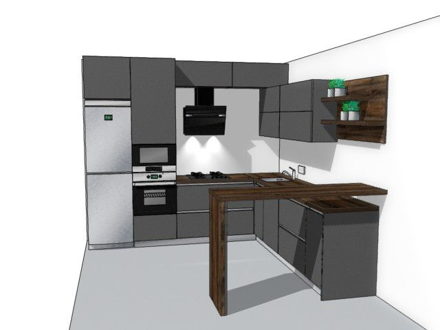 Кухня в современном стиле