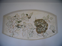 Роспись в загородном доме.