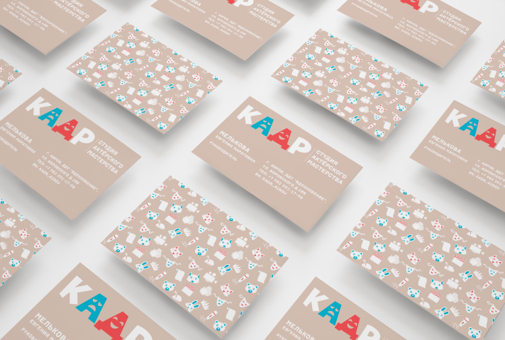 Фирм. стиль для детской студии актерского мастерства «Кадр»