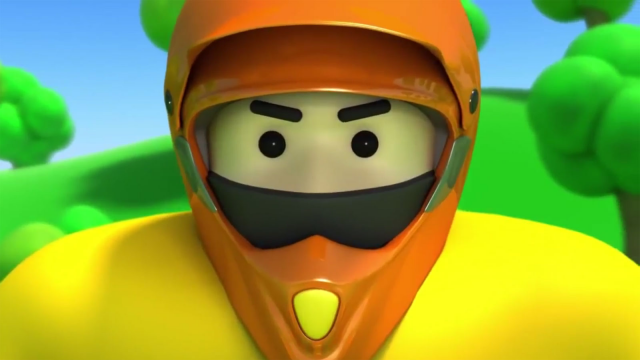 Промо 3D мультфильм. DirtMotoRider