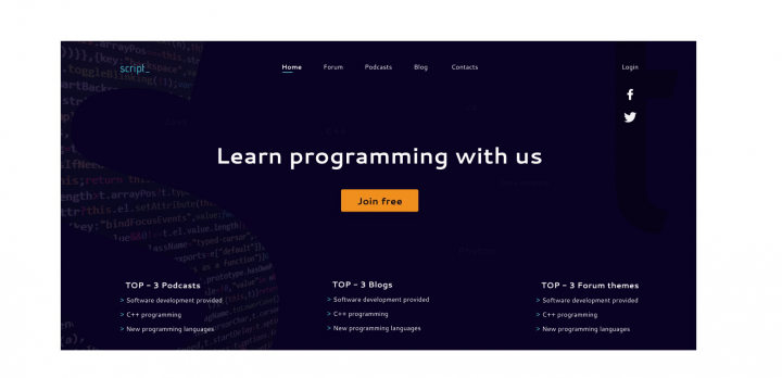 Learn programming