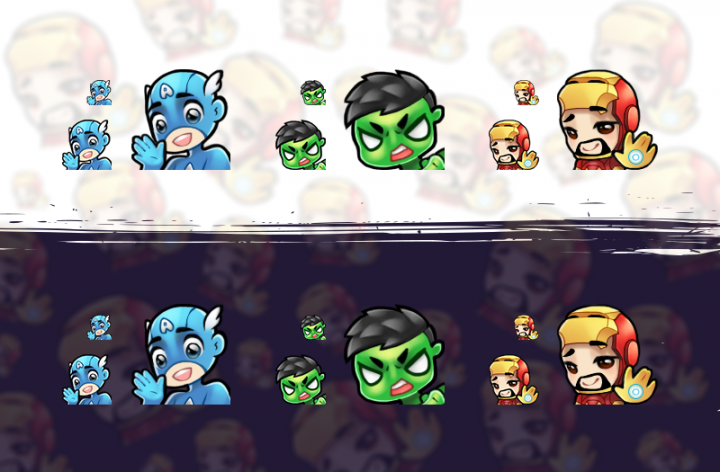 иконки-смайлики для twitch