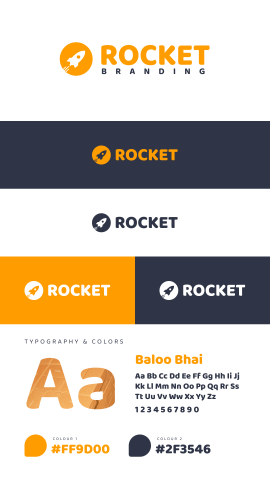 Брендинг для компании Rocket