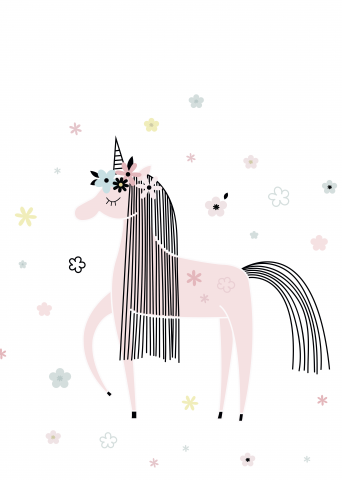 Flower unicorn