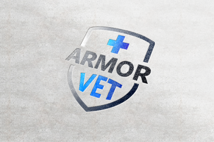 Логотип производителя корма для животных Armor Vet