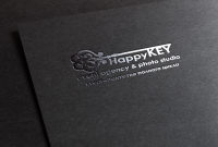 Логотип для event agency HappyKey