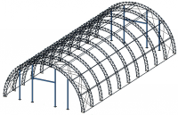 Арочный склад в г. Санкт-Петербурге. КМ и КМД (по фрилансу)