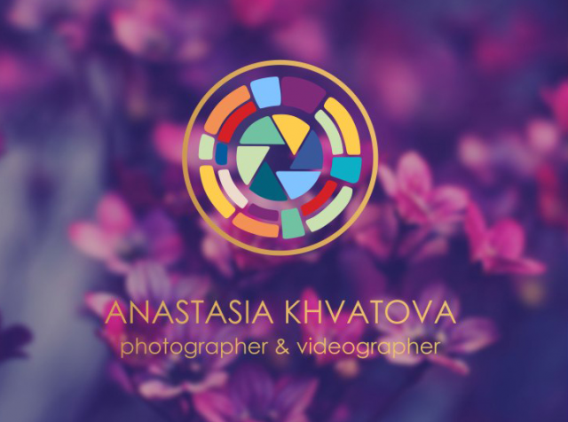 Разработка логотипа и визитки для фотографа