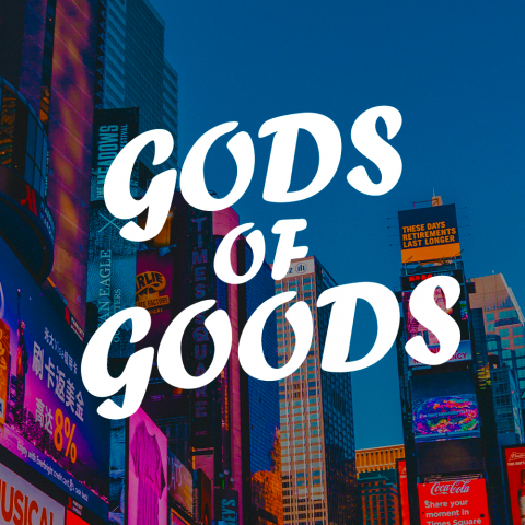 Логотип +фирменный стиль для You-Tube канала "Gods of Goods"