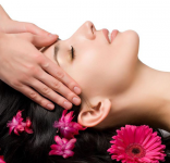 Буклет "Пластический массаж лица" для клиники "Каштан"