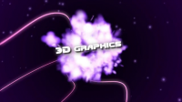 Анимация 3D титров
