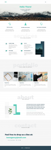 Leon - Creative Agency Website