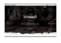 Лендинг "City barbers"