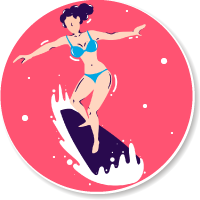 Иллюстрация. Спортивные секции.