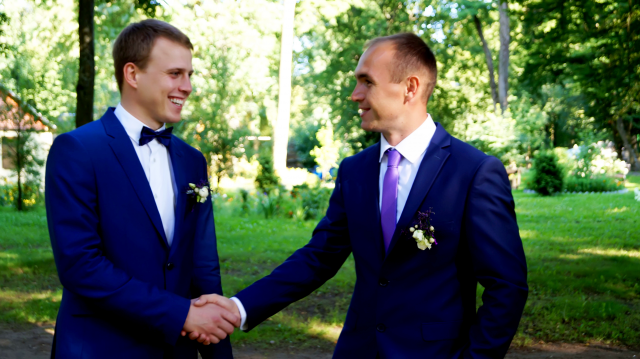 Свидетель и жених