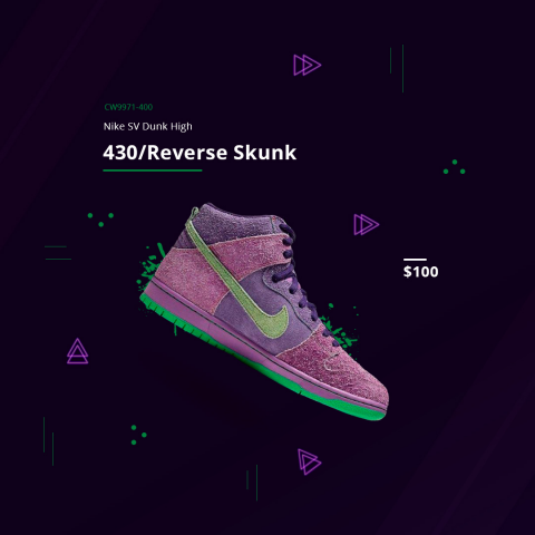 ШАБЛОН В ИНСТАГРАМ « Nike Reverse »