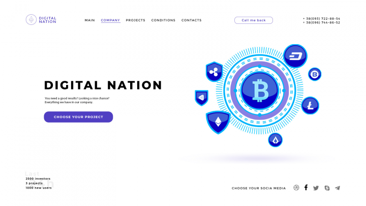 WOW ЭКРАН ДЛЯ САЙТА « Digital Natiom »