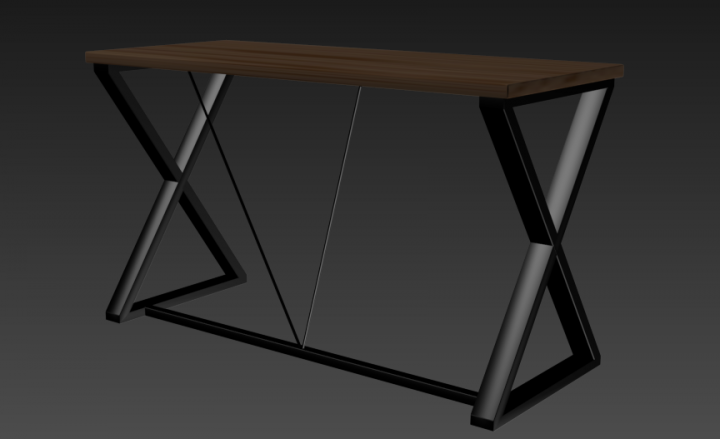 Стол в стиле лофт | Loft kessler furniture