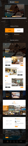 Отель Landing page