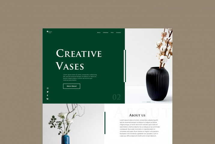 Vases shop