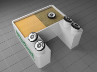 Витрина, вид сверху