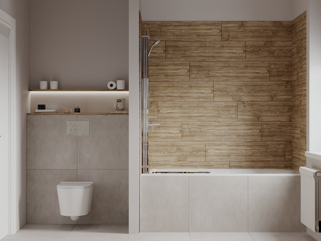 Bathroom with care