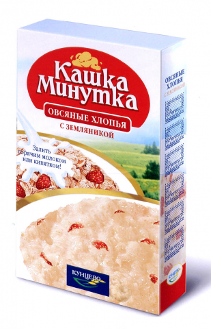 дизайн упаковки "Кашка Минутка"