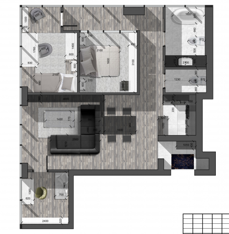 Квартира 80 м2