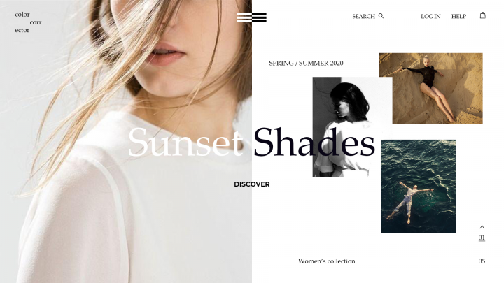 Landing page