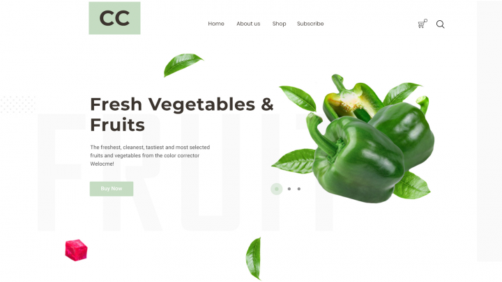 Landing page