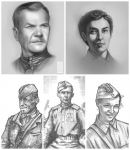 Студия, рисунок с фото