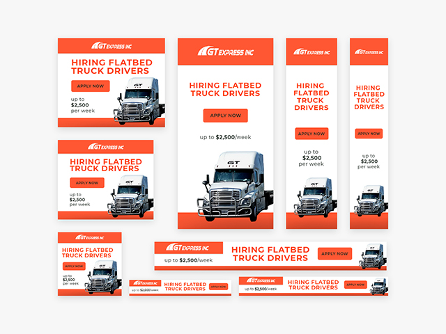 Web-баннеры по найму водителей