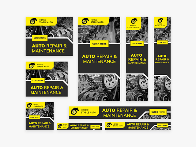 Web-баннеры для автосервиса
