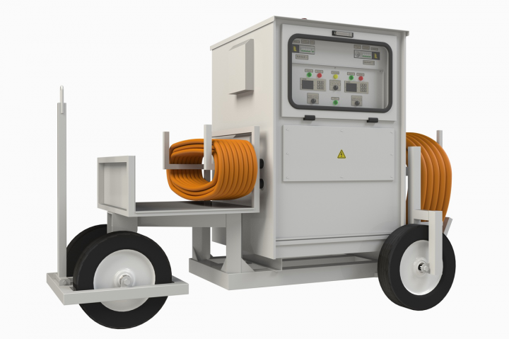 выпрямитель аэродромный на телеге