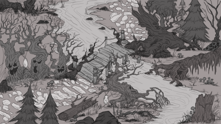 Скетч локации