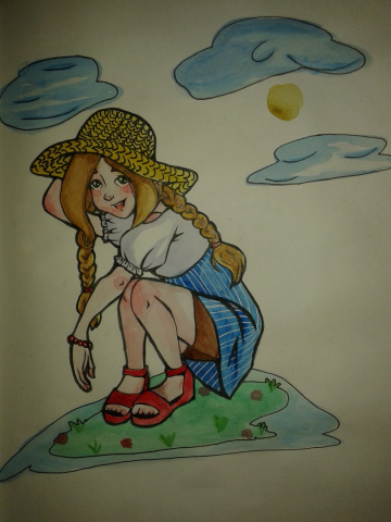 Рисунок на бумаге