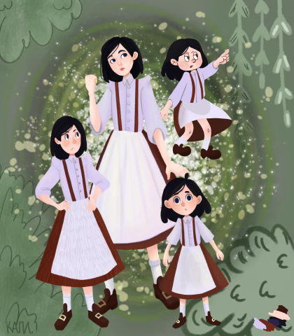 Разработка персонажа для комиксов (стилизация)