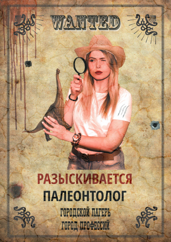 Афиша в ковбойском стиле