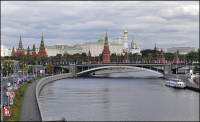 Вид на Кремль.