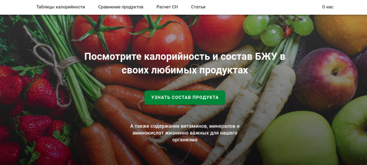 Верстка сайта