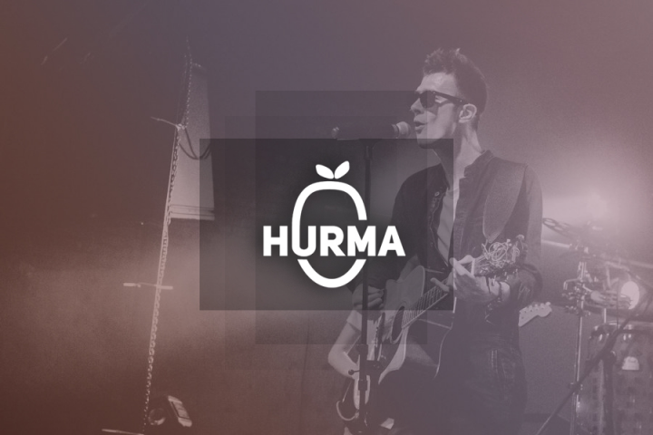 Логотип для музыкальной группы "Hurma"
