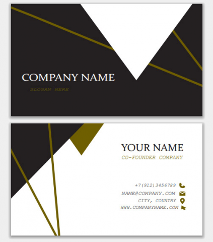 business card