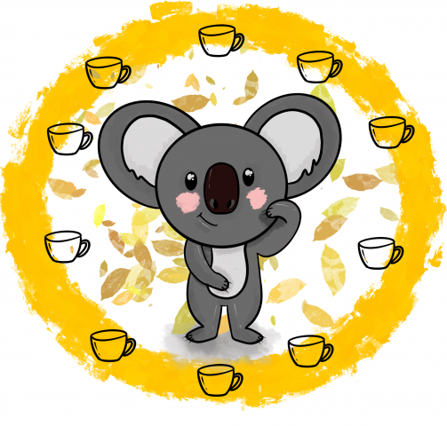 Наклейка для кофейни